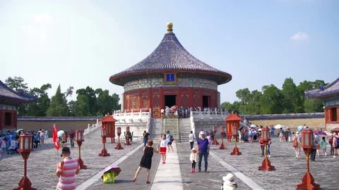 Temple of Heaven Beijing. Stock Footage 99251695