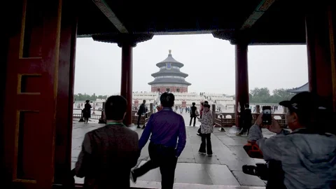 Temple of Heaven, Beijing Stock Footage 127651060