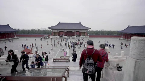 Temple of Heaven, Beijing Stock Footage 127651079