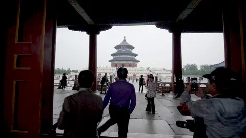 Temple of Heaven, Beijing 스톡 동영상 127651080