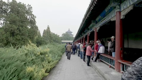 Temple of Heaven, Beijing Stock Footage 127651089