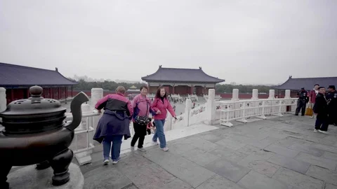 Temple of Heaven, Beijing Stock Footage 127651094