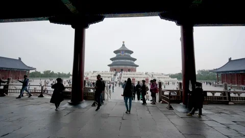 Temple of Heaven, Beijing Stock Footage 127651095