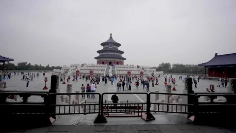 Temple of Heaven, Beijing 스톡 동영상 127651116