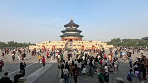 Temple of Heaven in Beijing Stock Footage 294977660
