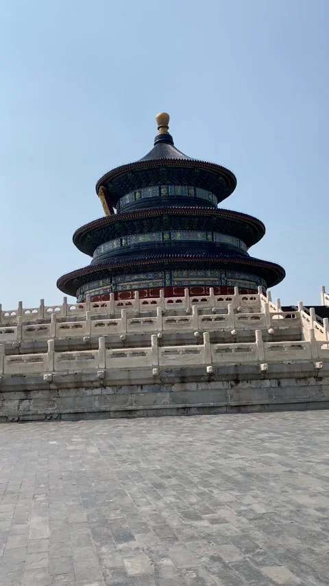 Temple of Heaven in Beijing Vídeos de archivo 341982583