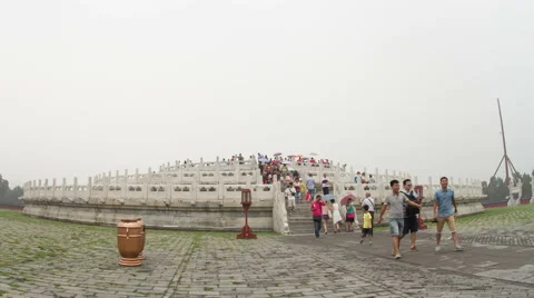 The temple of Heaven at daytime HD. Stock Footage 40426833
