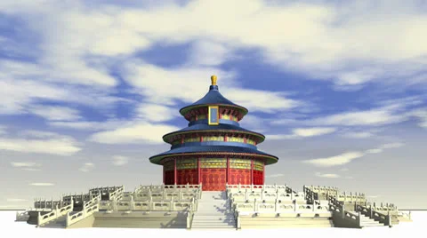 Temple of Heaven Stock Footage 26183246