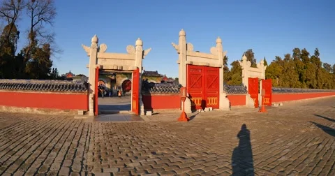 The Temple of Heaven 스톡 동영상 69018852