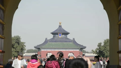 The Temple of Heaven Park Stock-Footage 85703919