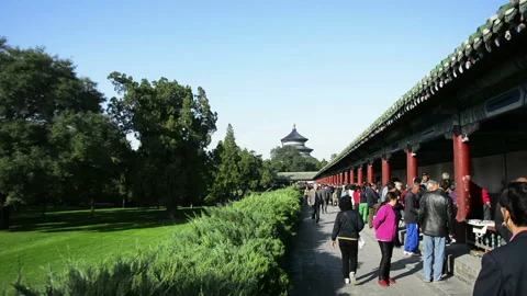 The Temple of Heaven Park Vídeo Stock 85705976