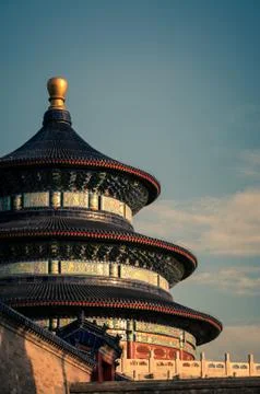 Temple of heaven Stock Photos