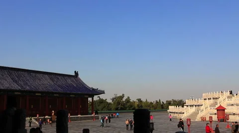 Temple of heaven,Beijing Stock Footage 40521663
