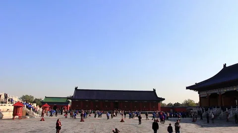 Temple of heaven,Beijing Stock Footage 40545770