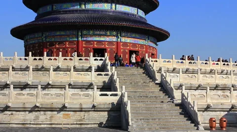 Temple of heaven,Beijing Stock Footage 40546290