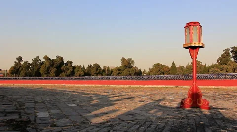 Temple of heaven,Beijing Stock Footage 40635778