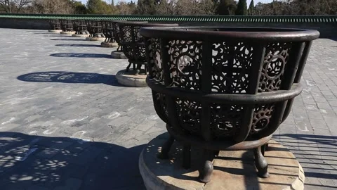 Temple of Heaven/Tian Tan Video stock 203189986