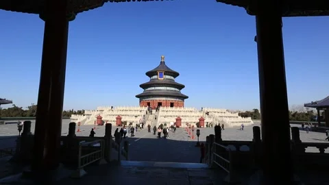 Temple of Heaven/Tian Tan Stock Footage 203190962