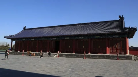 Temple of Heaven/Tian Tan Stock Footage 203196479