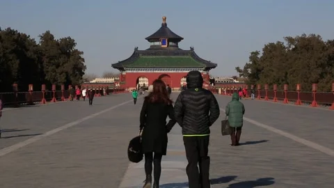 Temple of Heaven/Tian Tan Stock Footage 203200189
