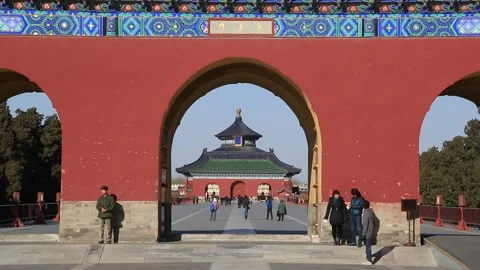 Temple of Heaven/Tian Tan Stock Footage 203201859