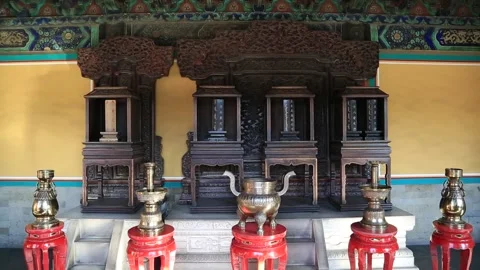 Temple of Heaven/Tian Tan Stock Footage 203204443