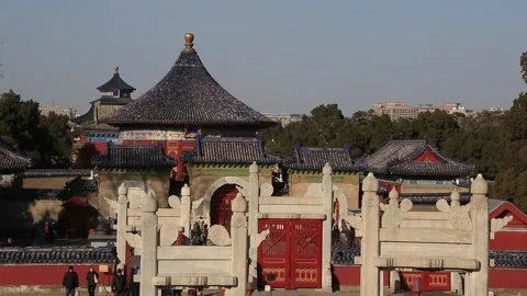 Temple of Heaven/Tian Tan Stock Footage 203206037