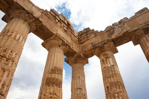 Temple of Hera Stock Photos