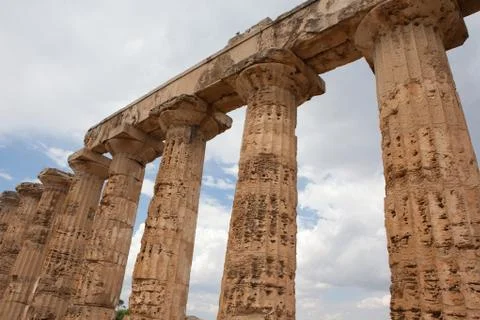 Temple of Hera Stock Photos