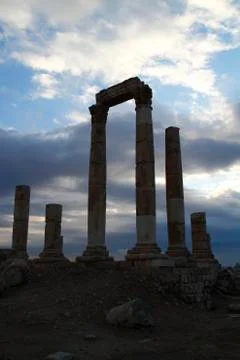 Temple of hercules Stock Photos
