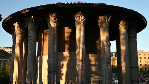 The Temple of Hercules Victor Stock Footage 274497479