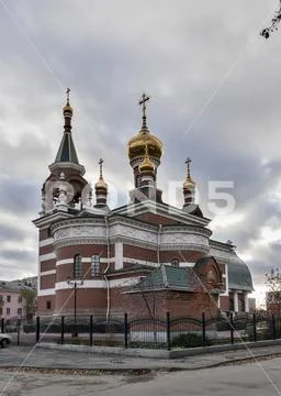 The Temple Of The Holy Great Martyr George The Victorious Stock Photos