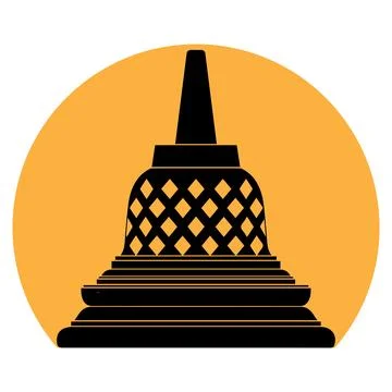 Temple icon Stock Illustration