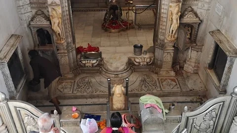 Temple in India. Altar. Udaipur Stock Footage 167559324