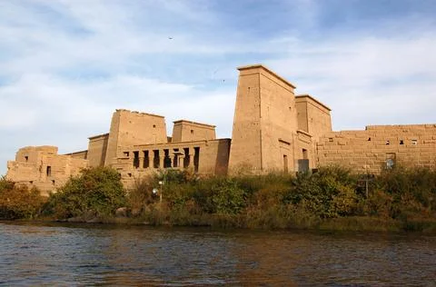 Temple of Isis, Philae Stock Photos