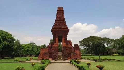 Temple in Java, Indonesia  Stock Footage 131152079