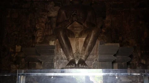 Temple in Java, Indonesia Stock Footage 131152611