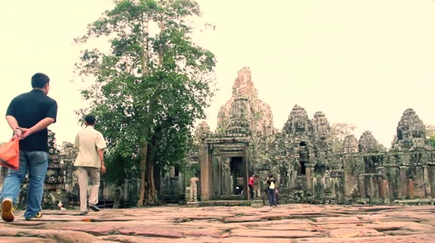 Temple in the jungle Stock-Footage 52907532