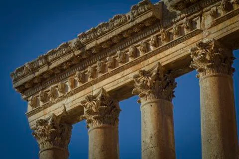 Temple of jupiter 스톡 사진