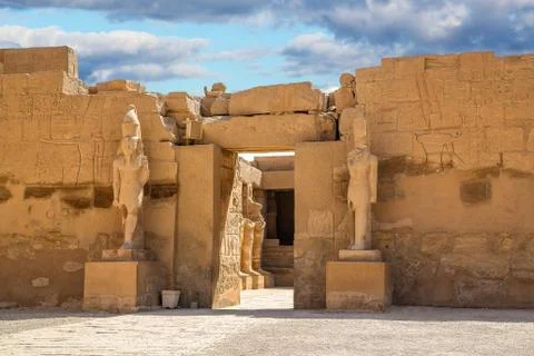 Temple karnak Stock Photos