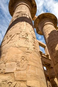 Temple karnak Stock Photos