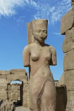 Temple of Karnak Stock Photos