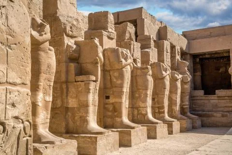 Temple Karnak Stock Photos