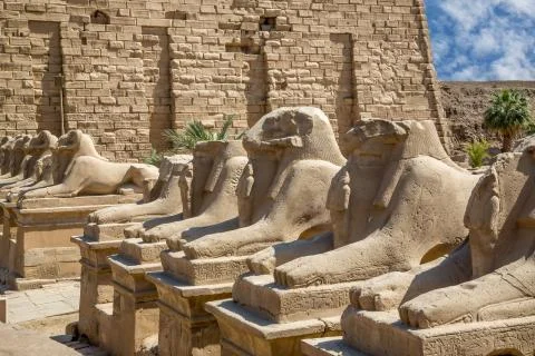 Temple Karnak Stock Photos