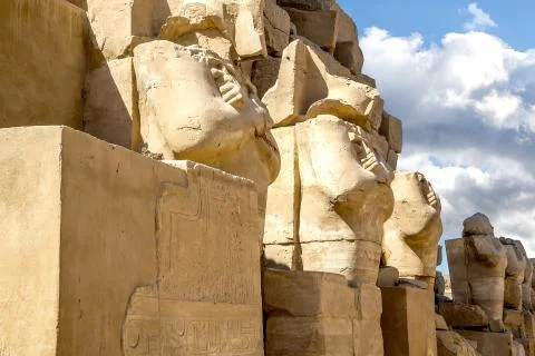 Temple Karnak Stock Photos