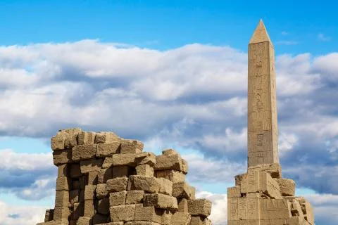 Temple Karnak Foto stock