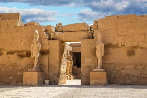 Temple Karnak Foto stock