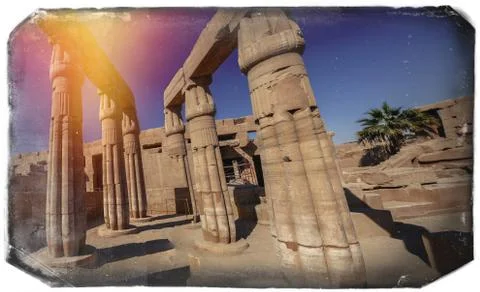 Temple of Karnak Stock Photos
