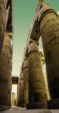 Temple of Karnak Stock Photos