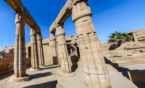Temple of Karnak Stock Photos